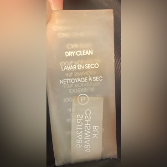 Calvin Klein ,2 button, Petite Blazer, Black, size 12P - Picture 7 of 12